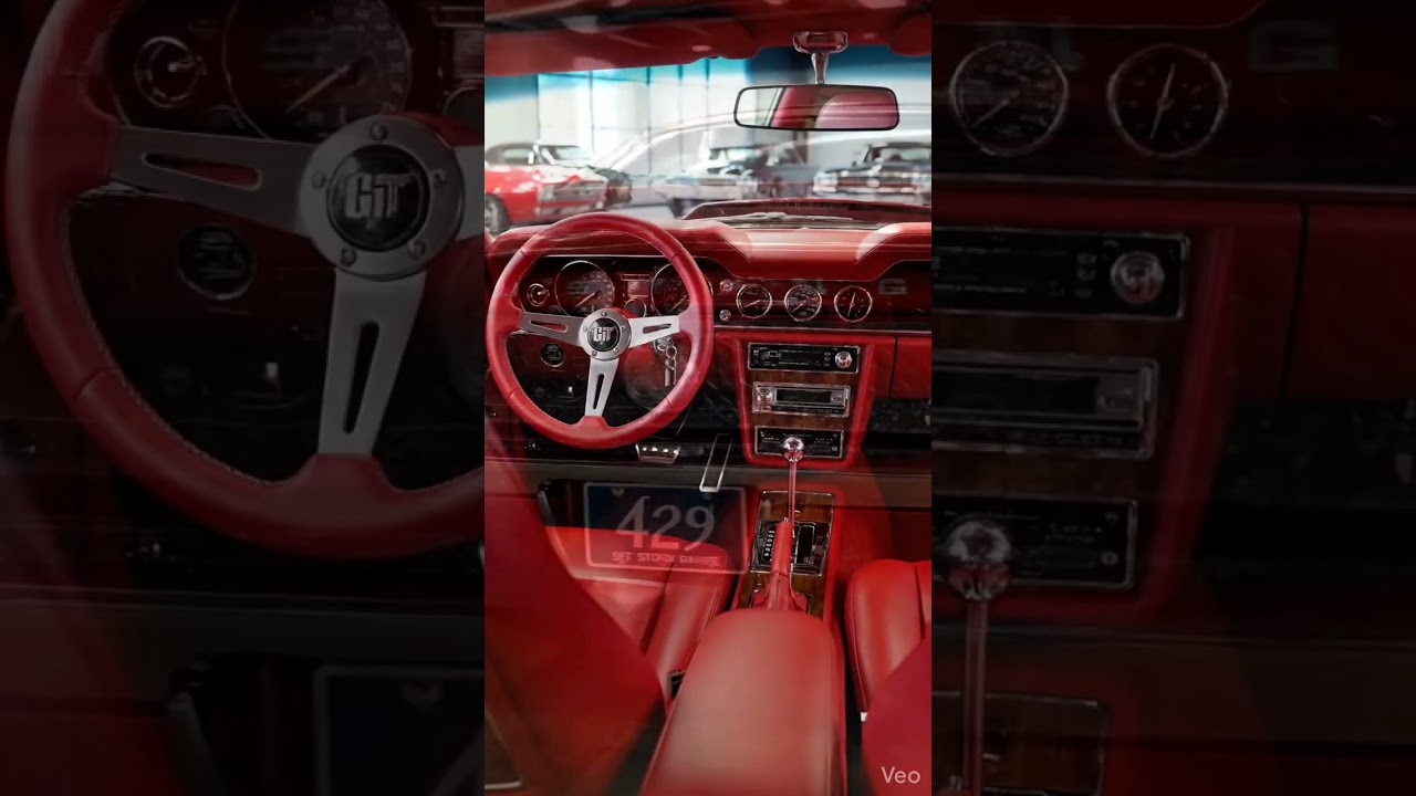 "Classic Muscle, Modern Power: 1967 Mustang 429 GT 💨🔥"