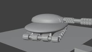 Blender 3D Tank Track Test