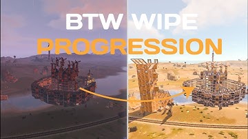 bTw WIPE PROGRESSION 600+ ROCKETS in Rust/Раст | Vital EU Monthly 2X |