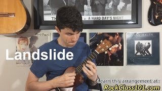 Video thumbnail of "Landslide - Fleetwood Mac: Solo Ukulele"