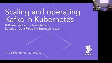 Scaling Kafka at Datadog with Kubernetes and Kafka-Kit
