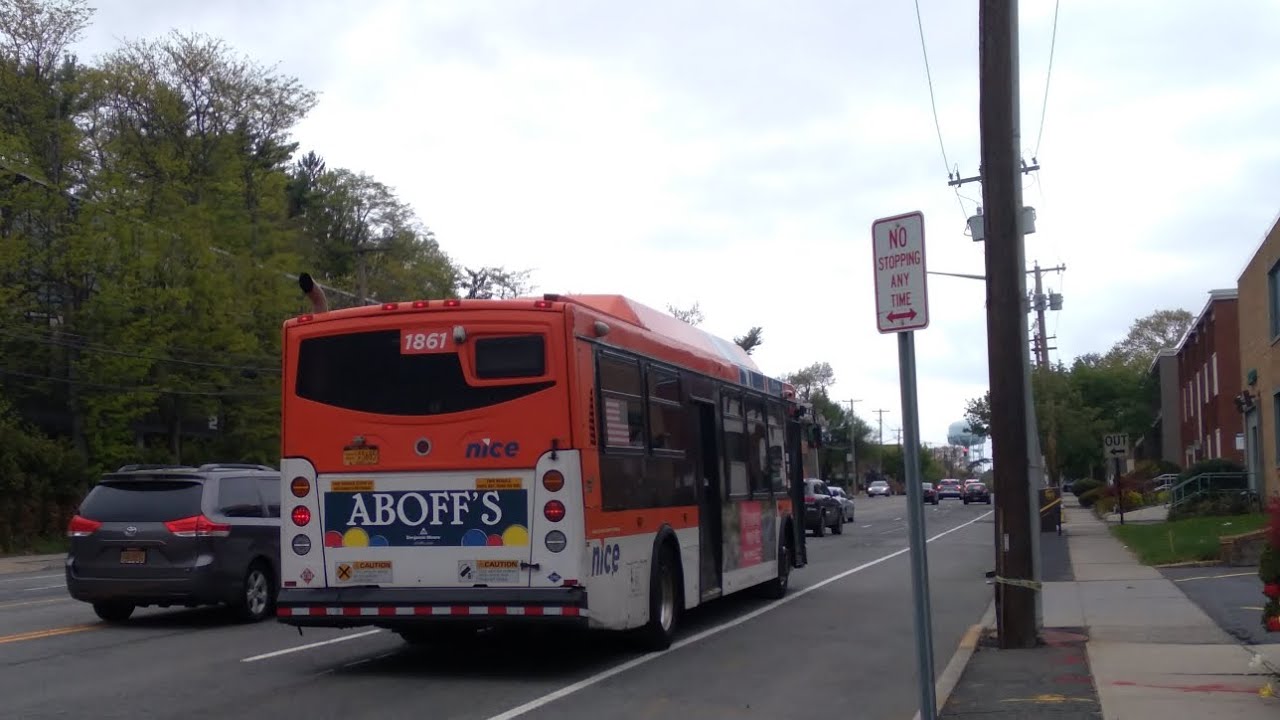 NICE Bus On-board | 2012 Orion VII CNG [1861] N20G Bus | (04/27/23) - YouTube