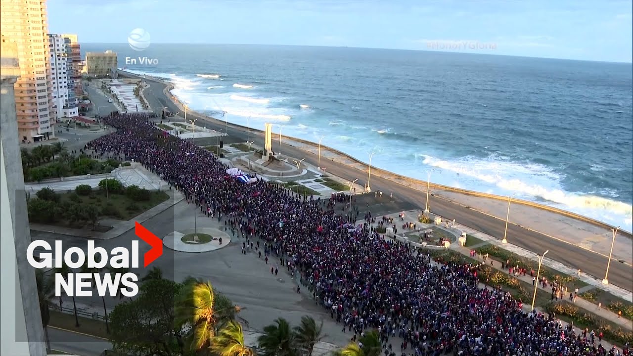 Cubans protest US military aggression, honour soldiers killed in Venezuela