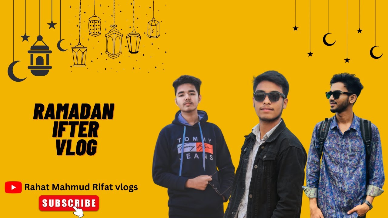 Ifter vlog with friends