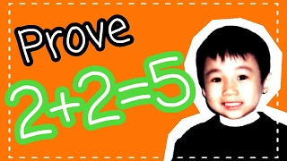 【2 + 2 = 5】 Proved by Asian Child Genius（Tricky Mathematics False Proof／Mathematical Fallacy）by Basi