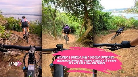 Mulherada mandando bem nas trilhas!