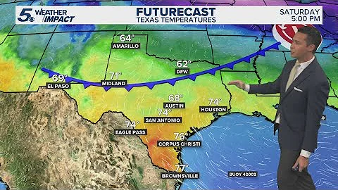 Front expected to move in Thursday | KENS 5 Weather Impact Forecast