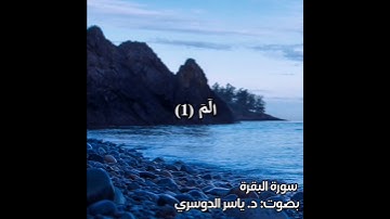 سورة البقرة بصوت د. ياسر الدوسري #quran