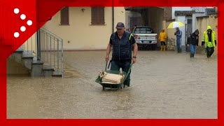 Esondazioni in corso a Borghetto Lodigiano: esce il fiume Sillaro