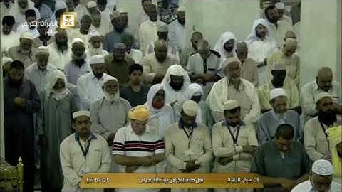 صلاة الفجر للشيخ عبدالله بن عواد الجهني اليوم الإثنين 9 شوال 1438 من سورة غافر