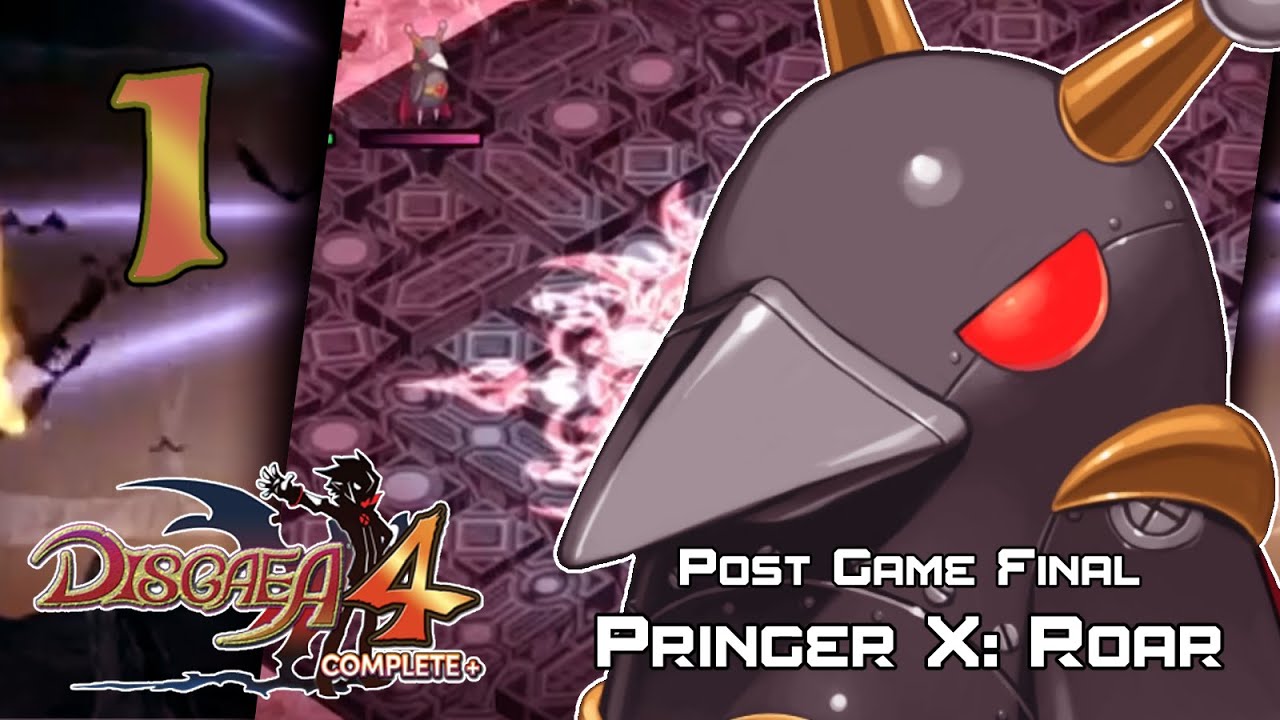 Disgaea 4+ Complete - Walkthrough - Post Game Final Stage 1: Pringer X: Roar
