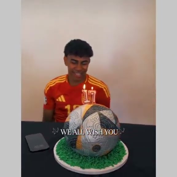 Happy Birthday! 🎉🎊To Lamine Yamal whit his 17th birthday.🥳 We wish you