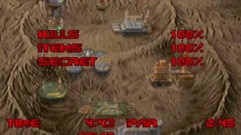 Doom - Episode 1 Knee-Deep in the Dead 100% walkthrough