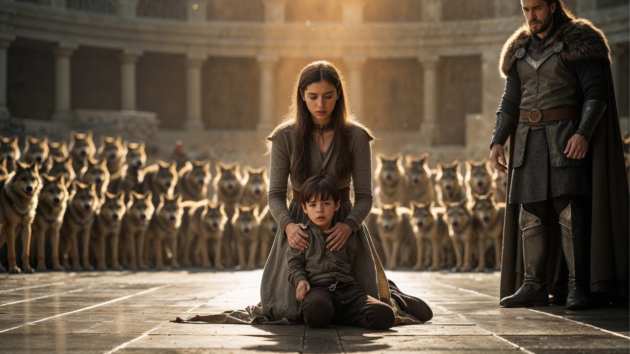 The Alpha King’s Pup Growled At The Rejected Omega — Everyone Froze When She Knelt And Let Him Climb