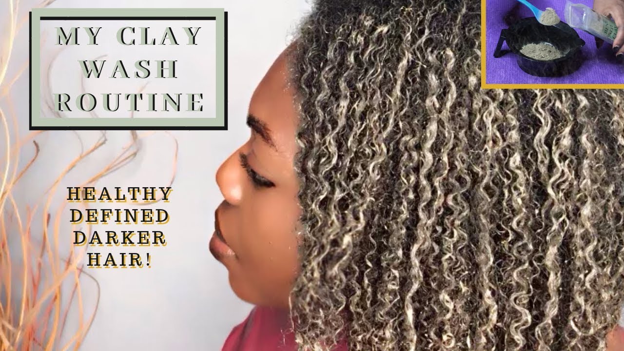 DIY CLAY WASH Routine to Stimulate HAIR GROWTH & Revive your Curls
