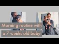 Morning routine with a 7 weeks old baby || Roundy Mvumvu || South African YouTuber