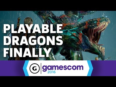 Playable Dragons In Scalebound - Gamescom 2016