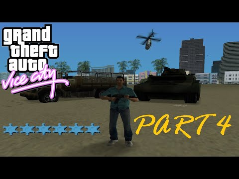 GTA: Vice City - 6 star wanted level playthrough - Part 4