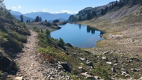 Hike to Lake Ann, Mount Baker, Washington