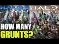 We Counted EVERY Single Grunt In Halo Reach And Halo 3 ODST