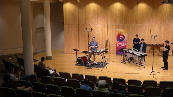 CMNW SF24 Masterclass with Sandbox Percussion | Andy Akiho Pillars III from Seven Pillars
