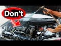 Never Clean Your Car’s Engine