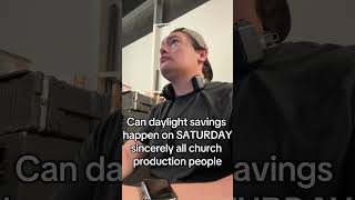 Can Daylight Savings Just Not…