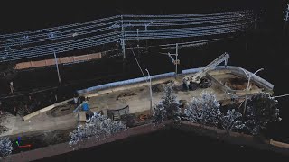 Cybermap-X Scanner On Construction Sites To Investigate The Precise Depth Of A Vertical Shaft.