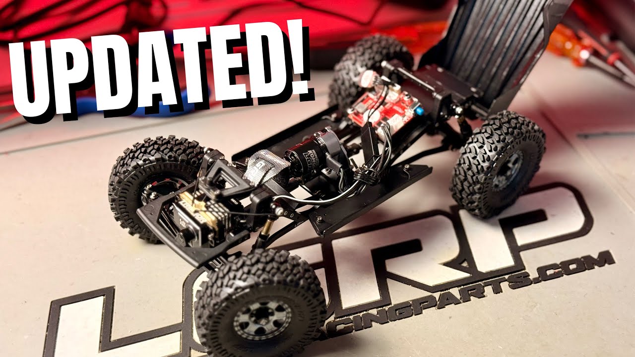 Updating My SCX24 with the LGRP Comp Frame V2 & Super 8 V2 Axles