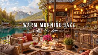 Good Mood with Warm Morning Jazz Music ☕ Cozy Coffee Shop Ambience & Smooth Jazz Instrumental Music