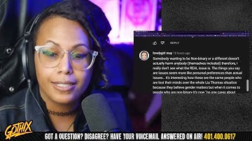 Non-Binary ideology discourages self acceptance (responding to comments)