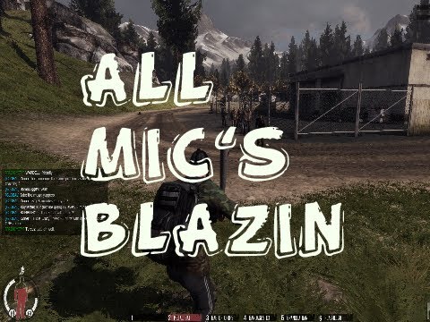Running in all Mic's blazin'