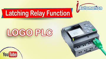 LOGO PLC-Latching Relay Function using