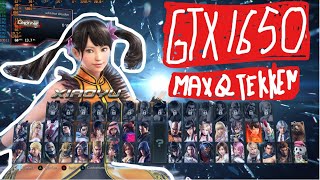 Nvidia GTX 1650 Max-Q 8 Gb RAM Tekken 7 Gameplay