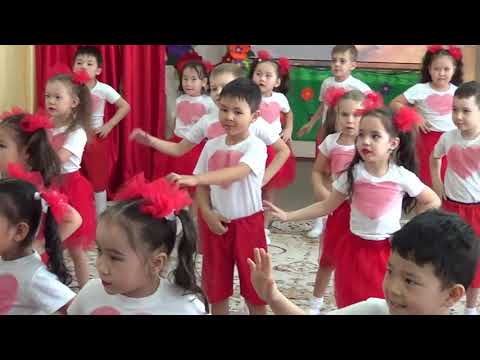 Video: Beautiful design of kindergarten on March 8