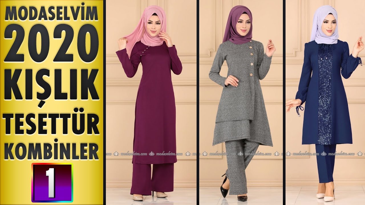 Kışlık Modaselvim Kombin Yeni Sezon 1 | En Yeni Tesettür Kombinleri ...