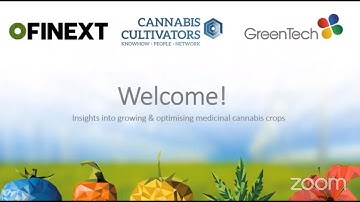 Insights into growing & optimising medicinal cannabis crops - GreenTech Webinar Talks -
