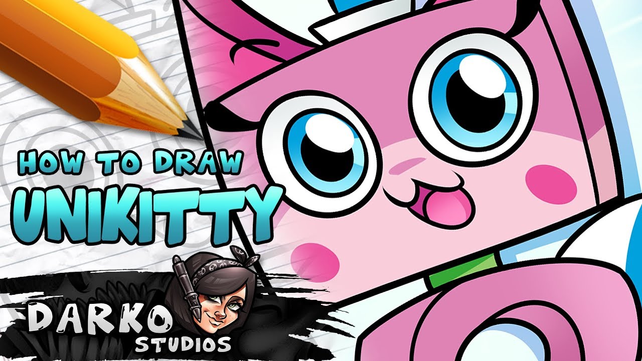 How To Draw Princess Unikitty From Unikitty Drawing