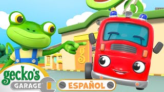 La super sirena de Fiona‍🚒 |🐸 Garaje de Gecko | Carros para niños | Vídeos educativos