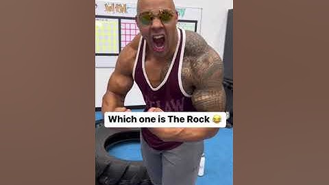 Which one is the Rock ? #shorts