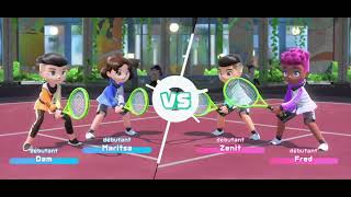 [Switch Sports] Gameplay du tennis, de retour après nous avoir fait tant sué et rager sur Wii !