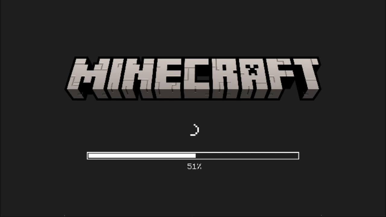Minecraft java loading screen - YouTube