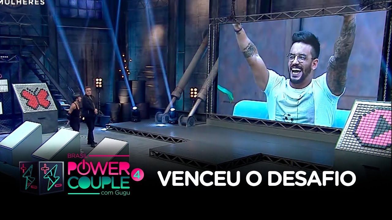 Clara vence desafio com dificuldade e André vibra: ‘Monstra’