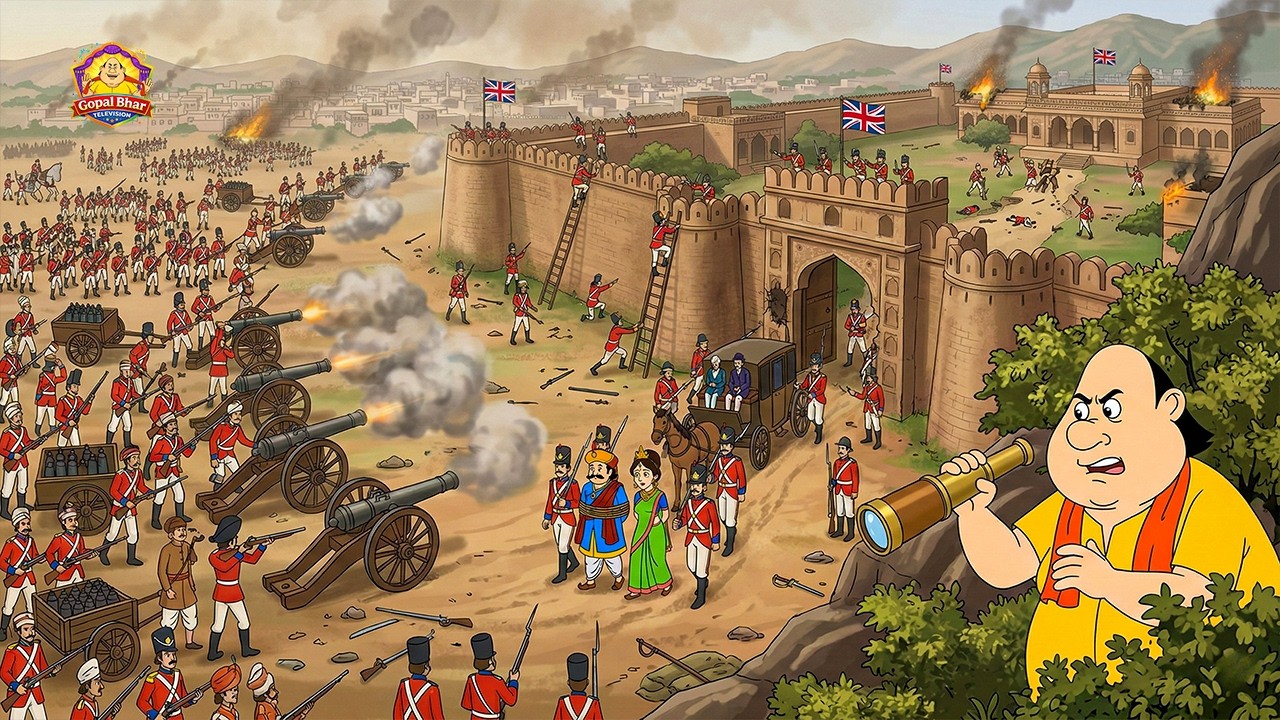 রাজমহল দখল করতে আসা ইংরেজ ফৌজকে গোপাল দাদা শিখিয়েছেন পাঠ! || Gopal Bhar || New Episode 2026