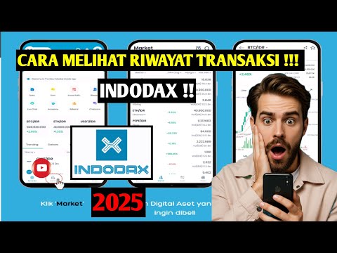 CARA MELIHAT RIWAYAT TRANSAKSI INDODAX 2025 ! BUAT PEMULA