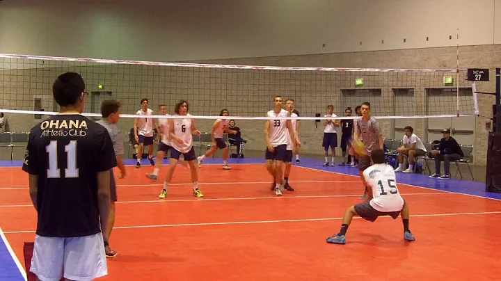 Steven Rasmussen Middle/Oppo Volleyball Highlights