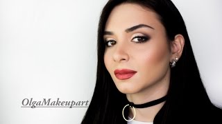 Makeup tutorial|Trucco sera semplice e veloce|PUROBIO|OlgaMakeupart