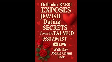 Orthodox RABBI EXPOSES JEWISH Dating SECRETS from the TALMUD