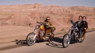 Easy Rider (1969) Riding Scene Compilation / 오토바이 타고 미국횡단 하고싶어지는 영상