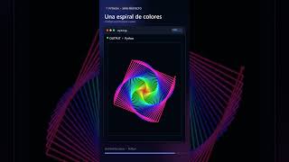 Espiral Arcoíris en Python 🌈 | Arte con Turtle